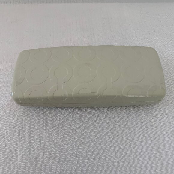 COACH Oriana 1023 Tan Pink Full Rim Eyeglass Frames Only with Case - Picture 14 of 16